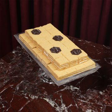 صينية زجاج بايتس كيك عسل A7003