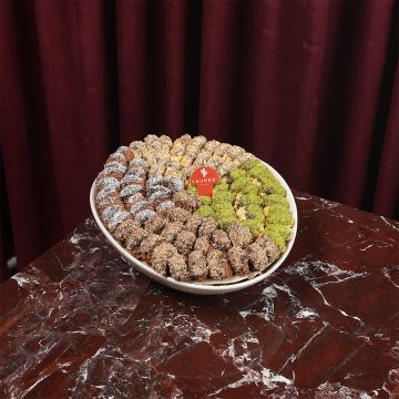 صينية سيراميك بيضاوي بتيفور DSC03602